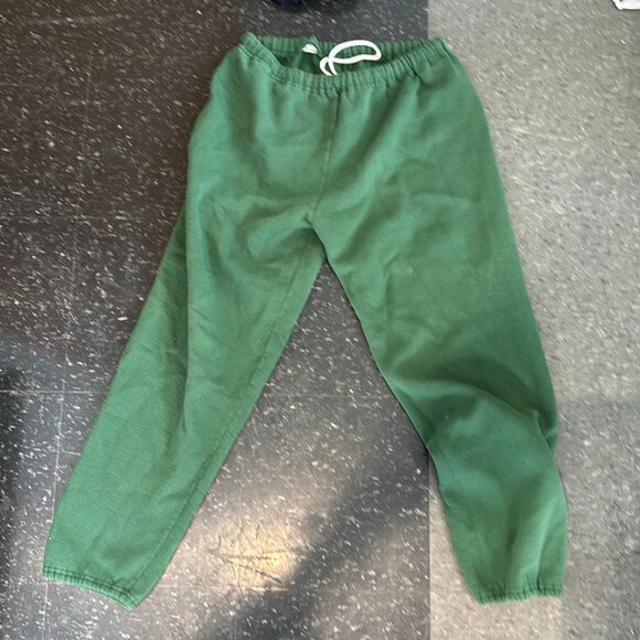 Russell Athletic Green Sweatpants - Picture 1 of 3